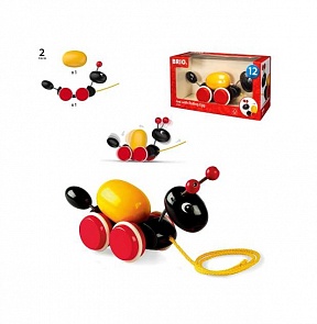 Каталка-муравей на верёвочке (Brio, 30367)